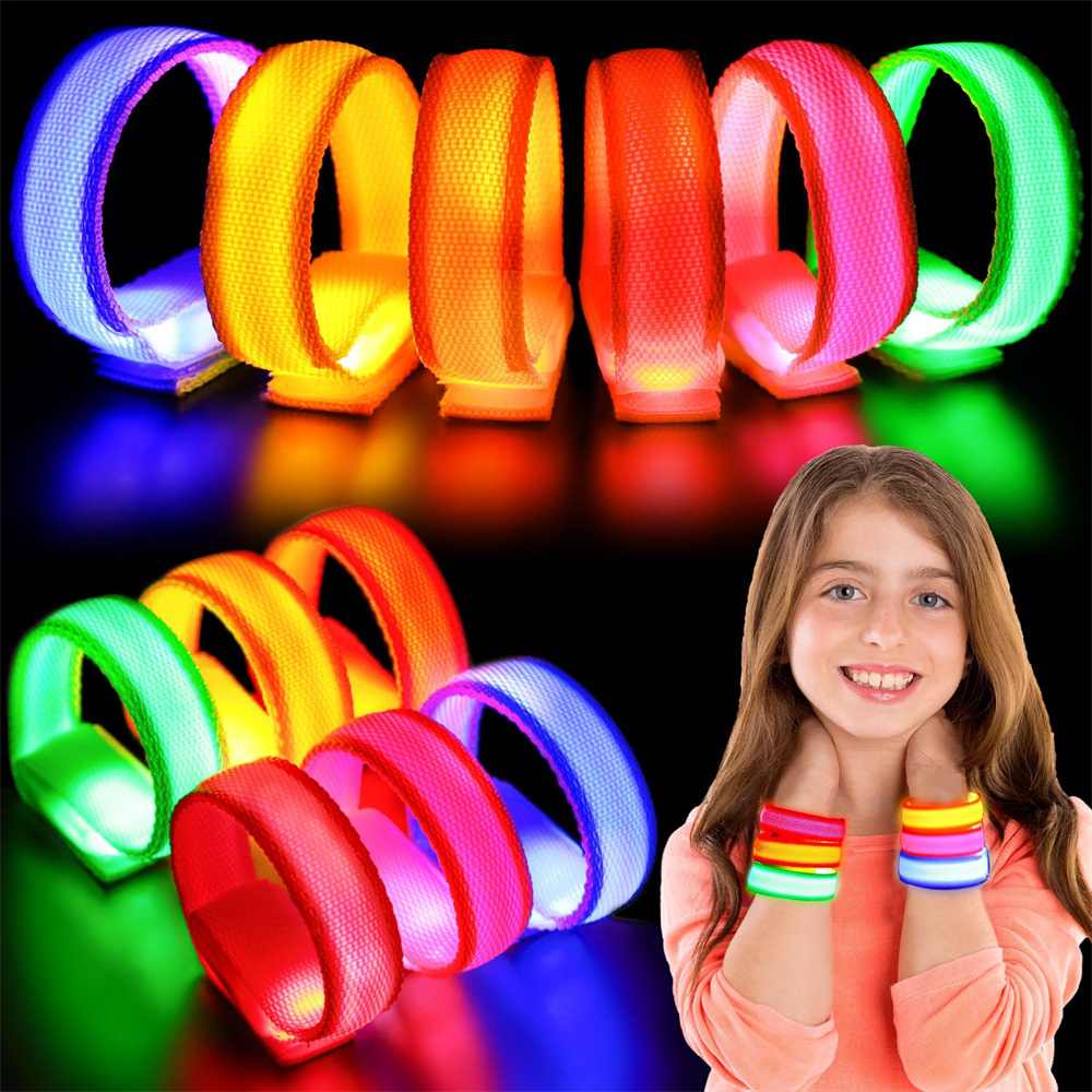 Coordinates Bracelet - Led Reflecterende Armband Nylon Verstelbare Armband