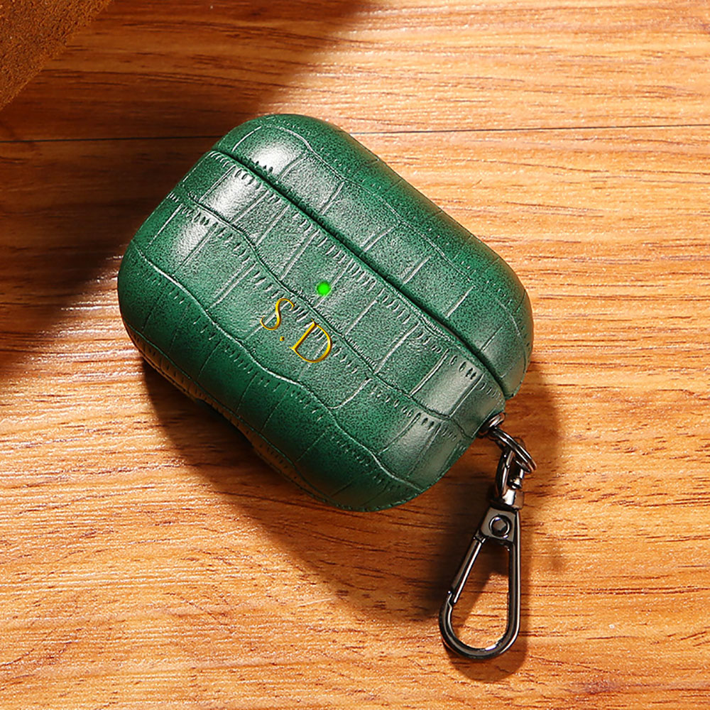 Voor Airpods 1 2 3 4 Pro 2 Lux - Monogram Keychain Leather recensie en prijs