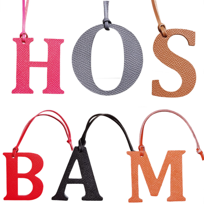 Groothandel Luxe Echte Natuurl - Monogram Keychain Leather recensie en prijs
