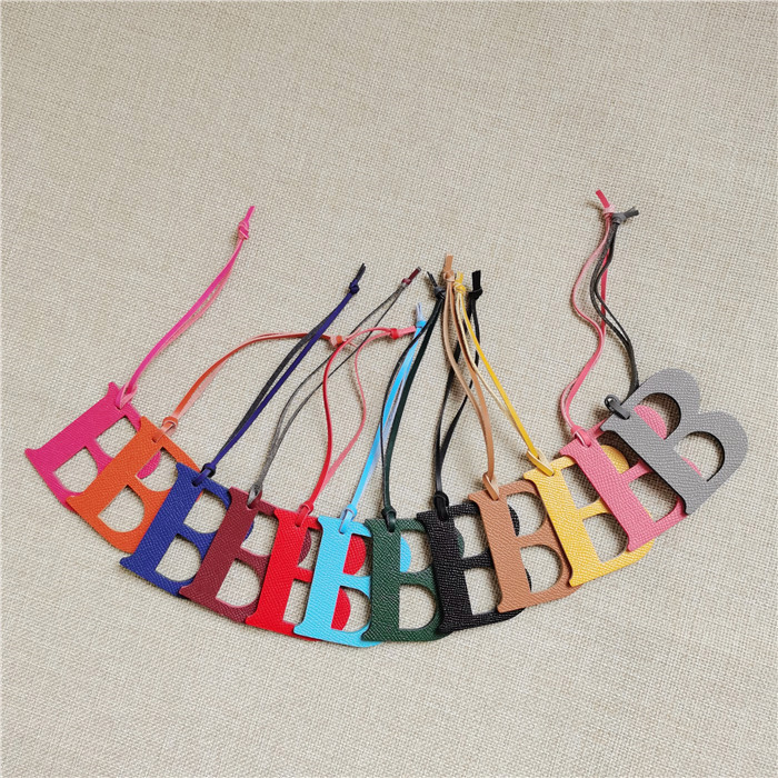 Groothandel Luxe Echte Natuurl - Monogram Keychain Leather recensie en prijs