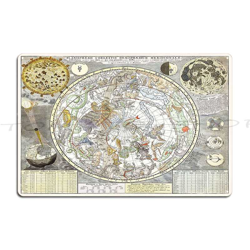 Sterrenkaart van de zuidelijke - Custom Star Map recensie en prijs