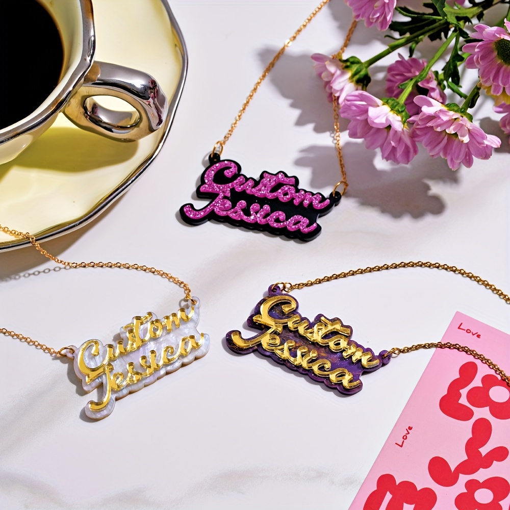 Gepersonaliseerde dubbellaagse - Name Necklace Custom recensie en prijs