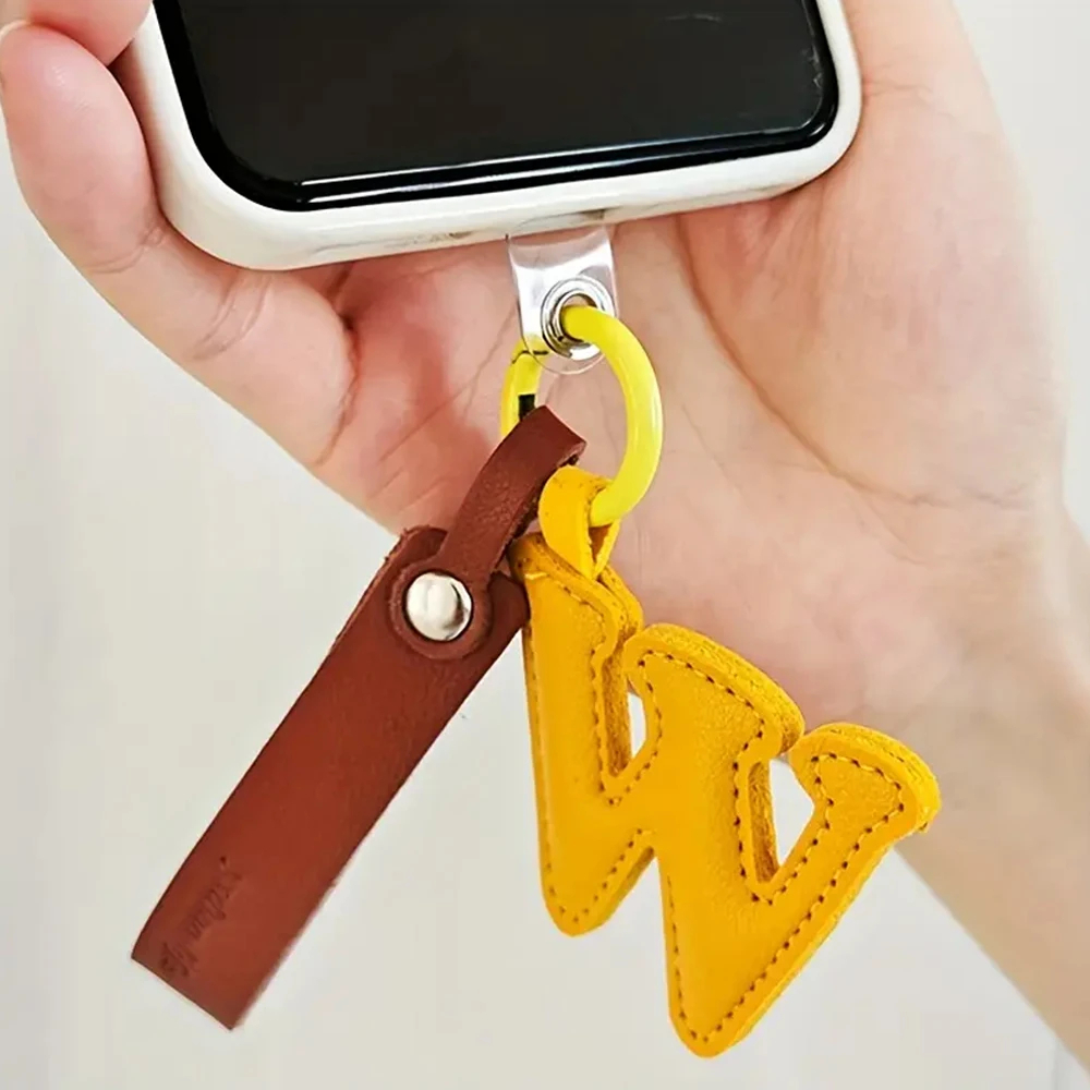 Creatieve PU-leer 26-letters s - Monogram Keychain Leather recensie en prijs