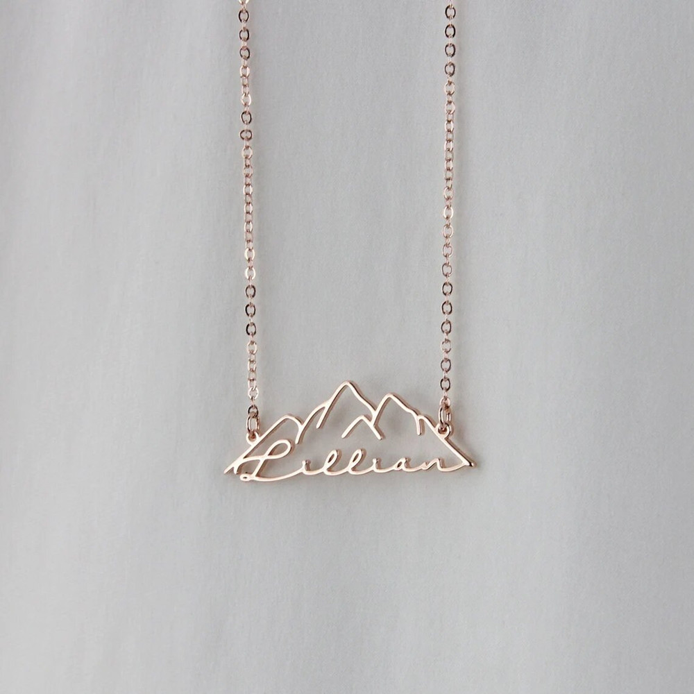 Aangepaste naam ketting mode g - Birth Flower Necklace recensie en prijs