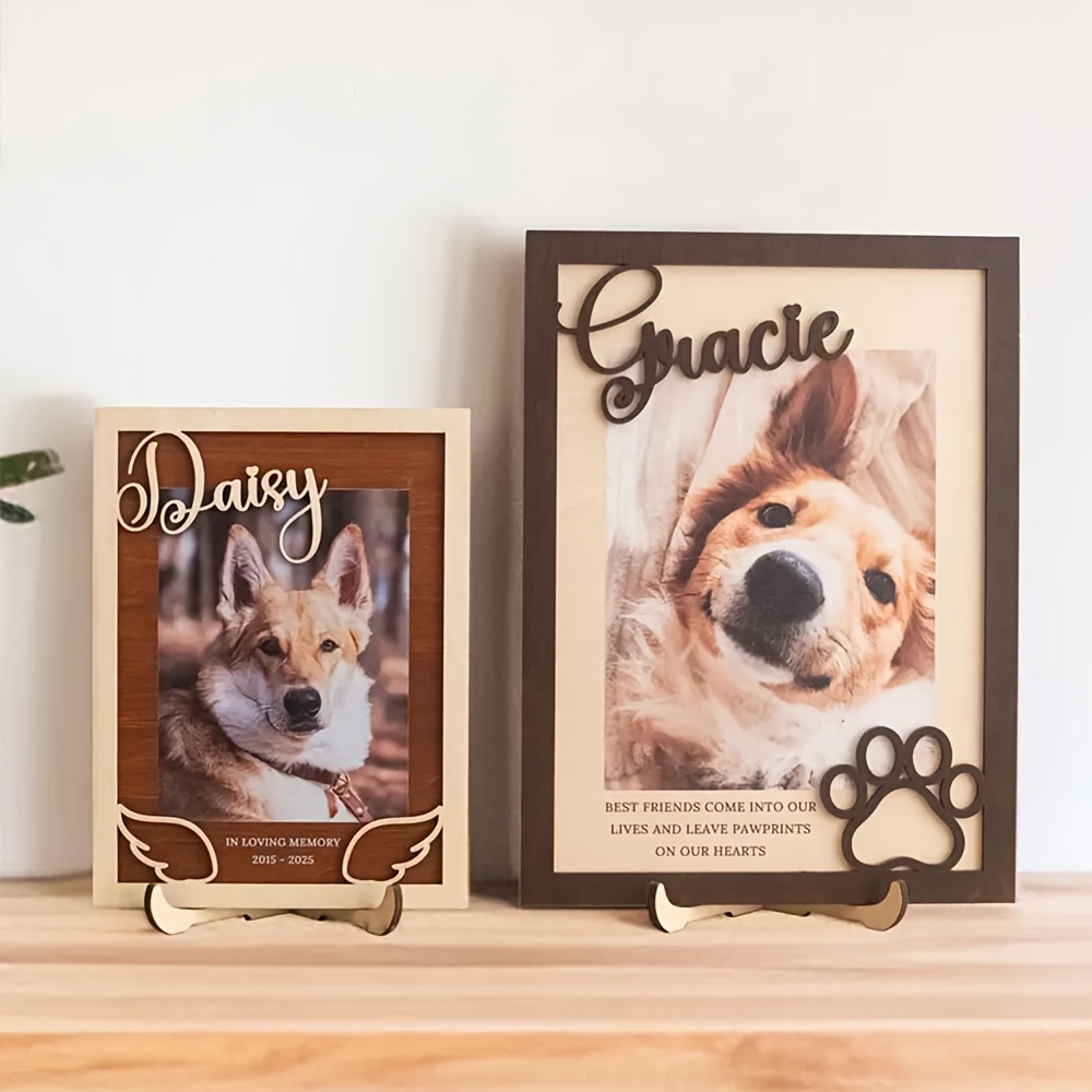 Aanpasbare gepersonaliseerde h - Engraved Wood Frame recensie en prijs