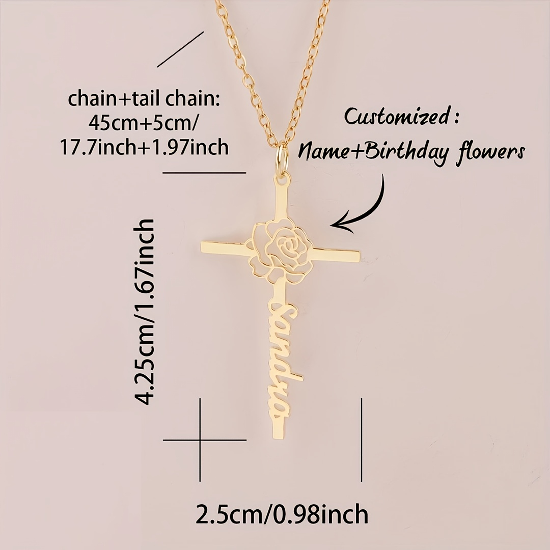 Geperonaliseerde geboortebloem - Birth Flower Necklace recensie en prijs