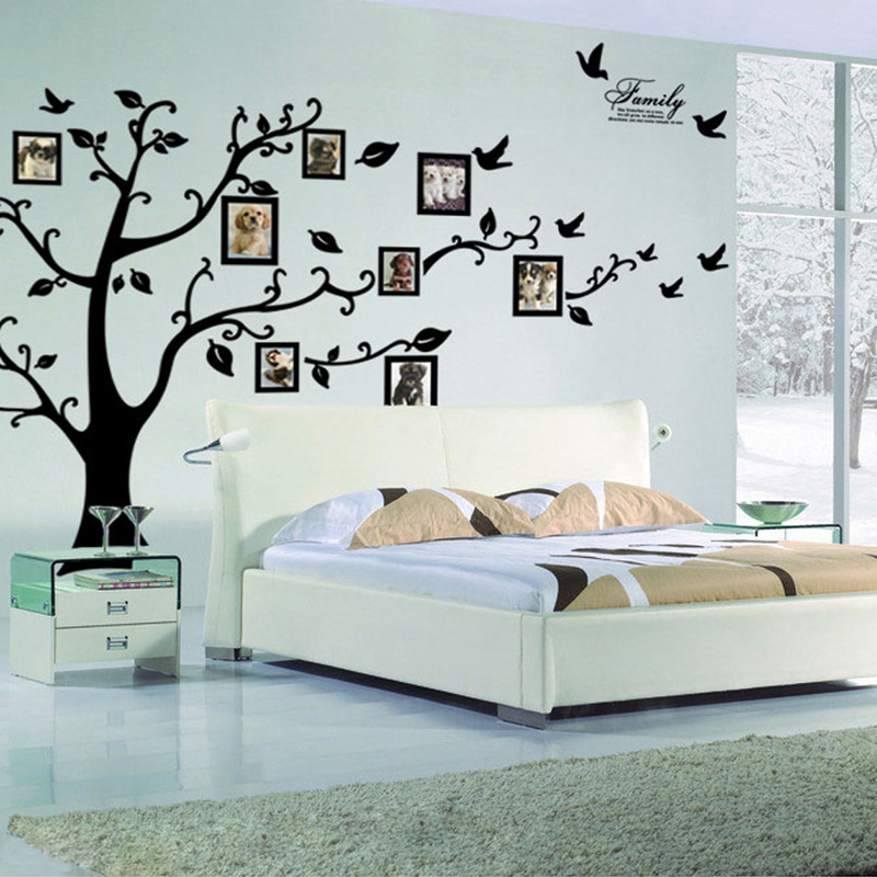 Grote foto boom PVC wanddecora - Family Tree Print recensie en prijs