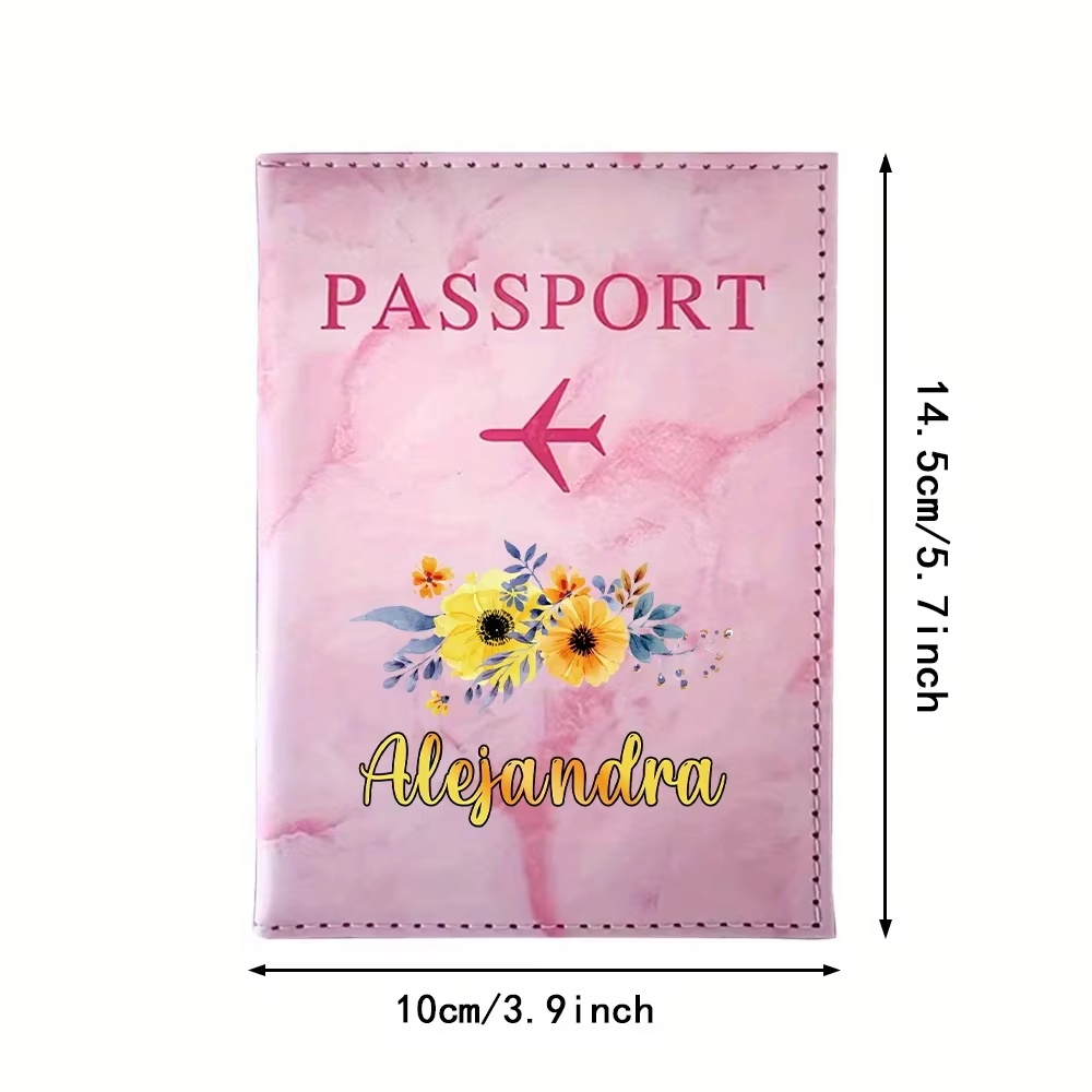 Aangepaste naam paspoorthouder - Personalized Name Box recensie en prijs