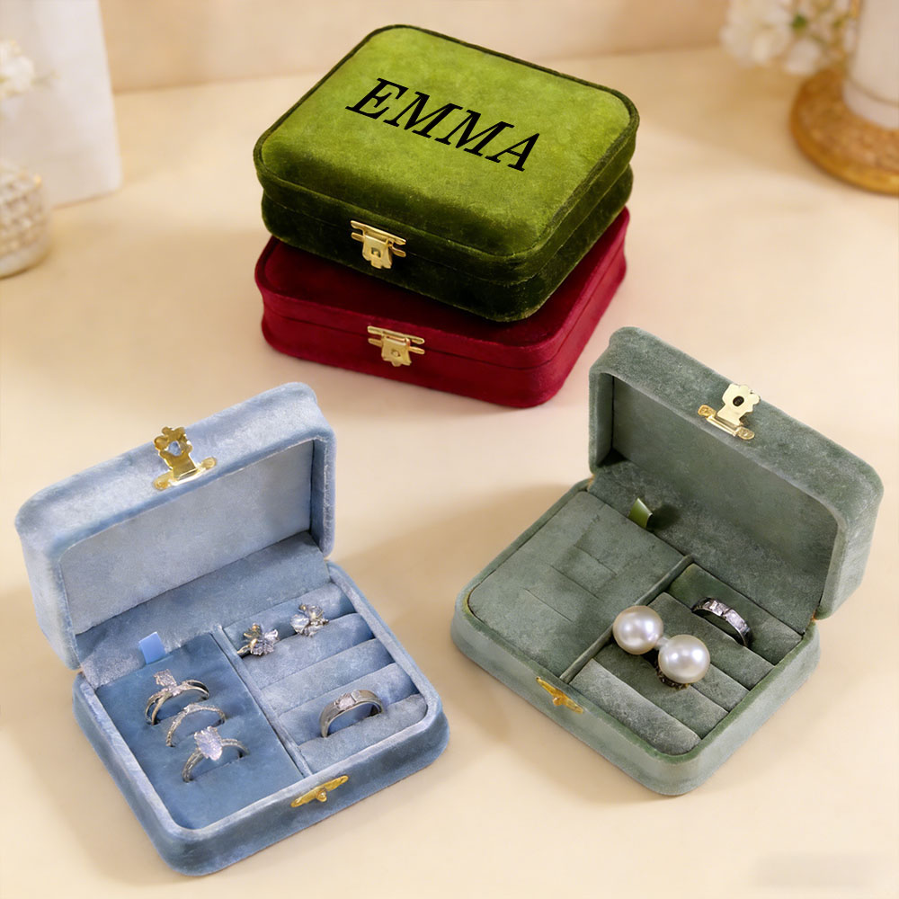 Gepersonaliseerde fluwelen sie - Personalized Name Box recensie en prijs
