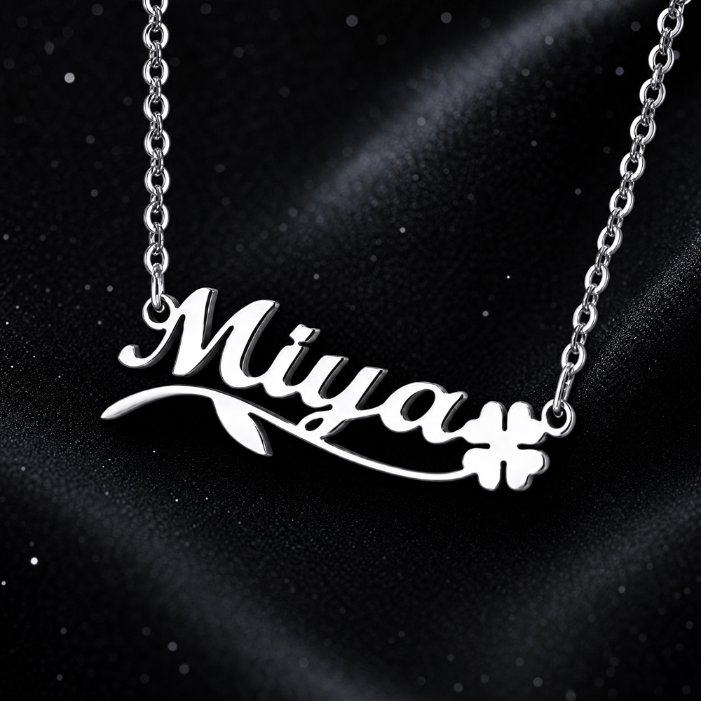 Aangepaste vlinder naam kettin - Name Necklace Custom recensie en prijs